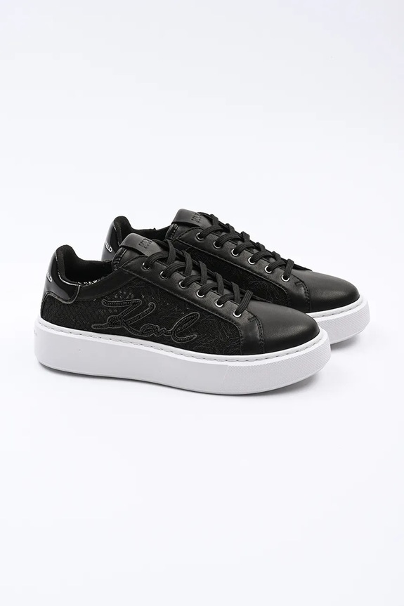 Karl Lagerfeld sneakersy MAXI KUP KL62211F.400 czarny SS25