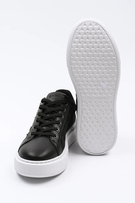 Karl Lagerfeld sneakersy MAXI KUP czarny KL62211F.400