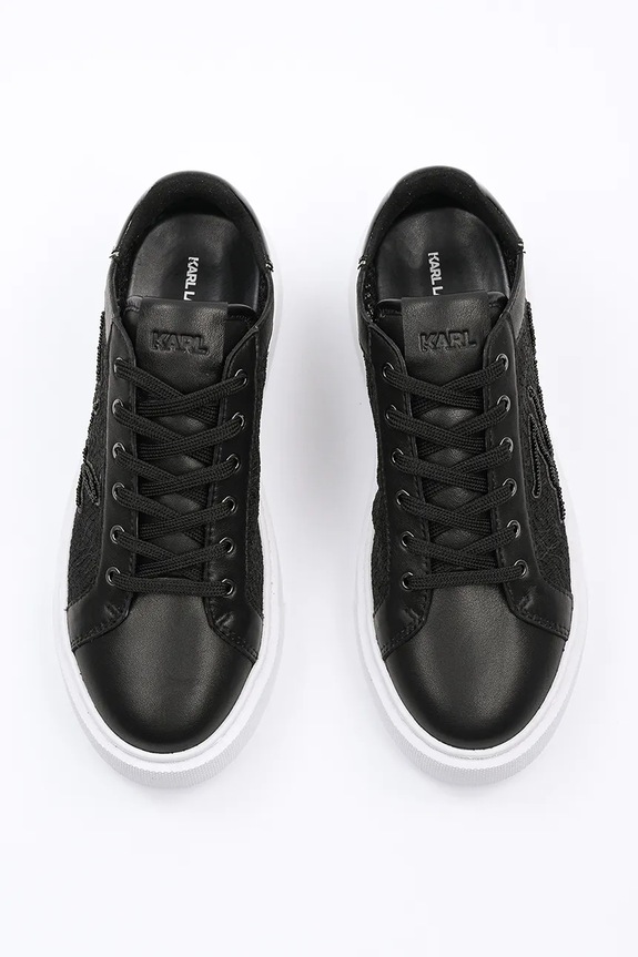 Karl Lagerfeld sneakersy MAXI KUP KL62211F.400 czarny