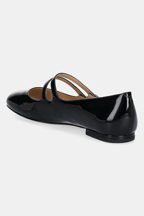 Παπούτσια Δερμάτινες μπαλαρίνες Coach Winley CX042.BLK μαύρο