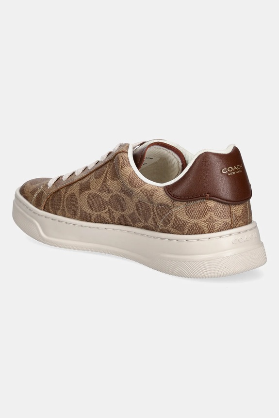 Scarpe Coach sneakers High Line CW970.XH9 beige