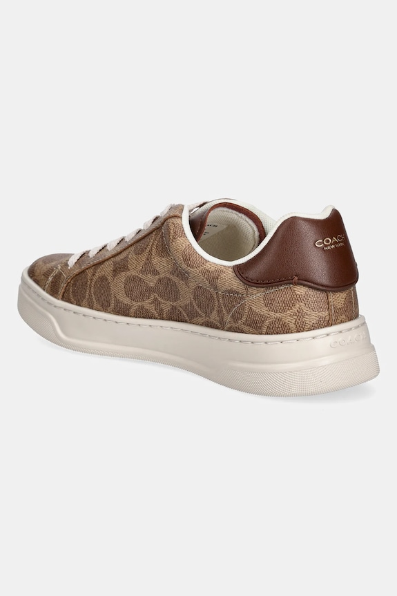 Scarpe Coach sneakers High Line CW970.XH9 beige