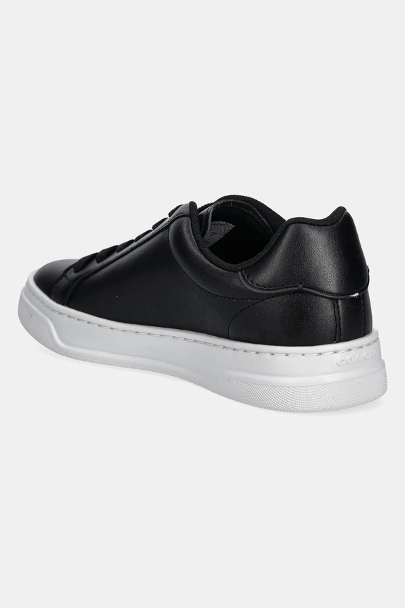 Παπούτσια Δερμάτινα sneakers Coach High Line CW971.QRS μαύρο