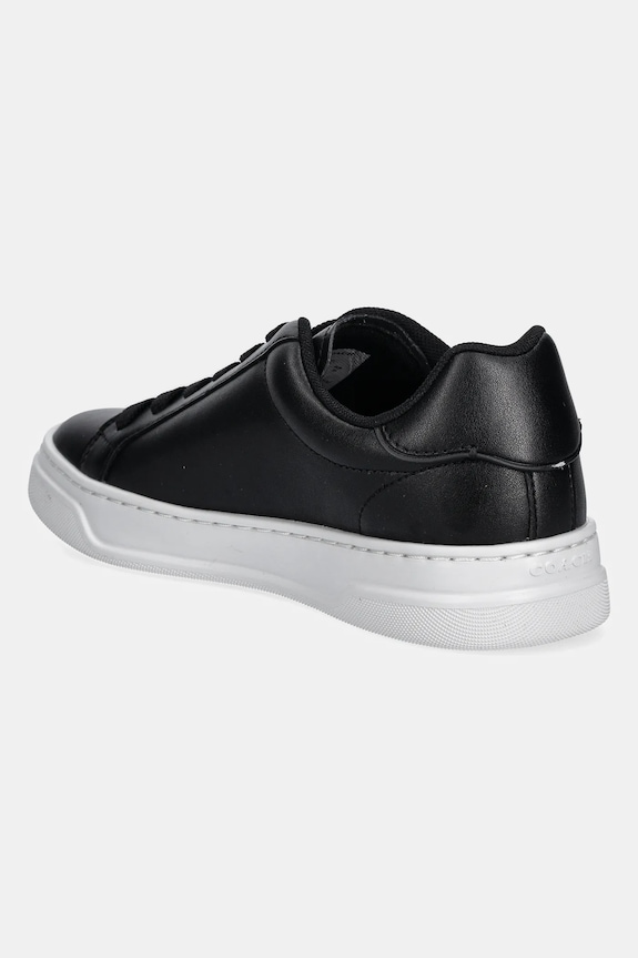 Παπούτσια Δερμάτινα sneakers Coach High Line CW971.QRS μαύρο