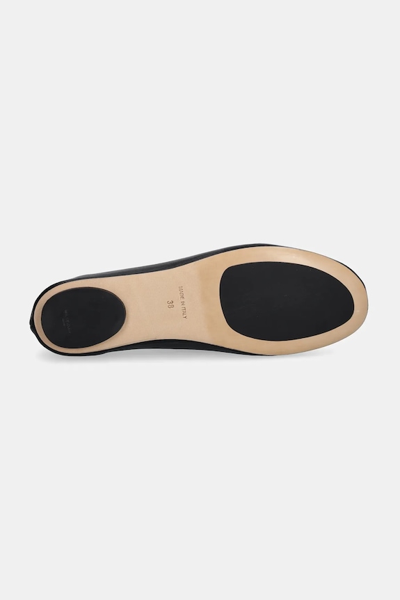 Weekend Max Mara baleriny skórzane TODI 2515521074600.BLACK czarny