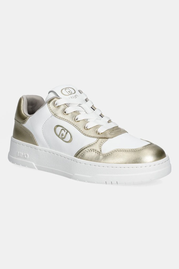 Liu Jo sneakersy ME 03 imitacja skóry licowej biały BA5037PX656S1052