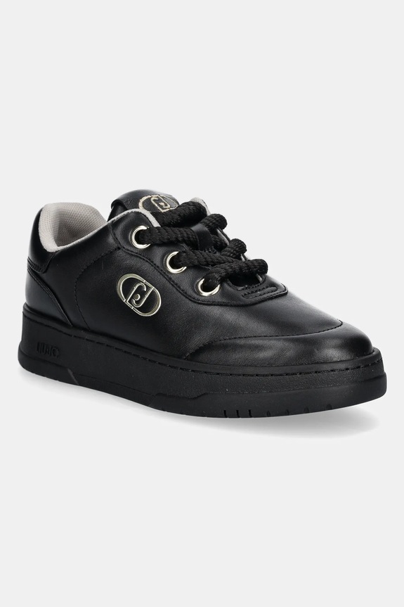 Liu Jo sneakersy ME 04 imitacja skóry licowej czarny BA5039PX62522222