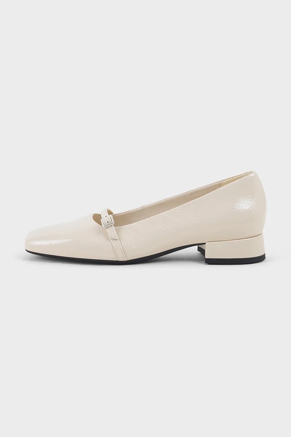 Kožne salonke Vagabond Shoemakers DEBBI do 5cm bež 5818.160.37