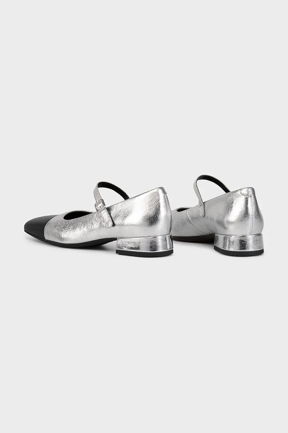 Obuv Kožené lodičky Vagabond Shoemakers DEBBI 5918.019.96 strieborná