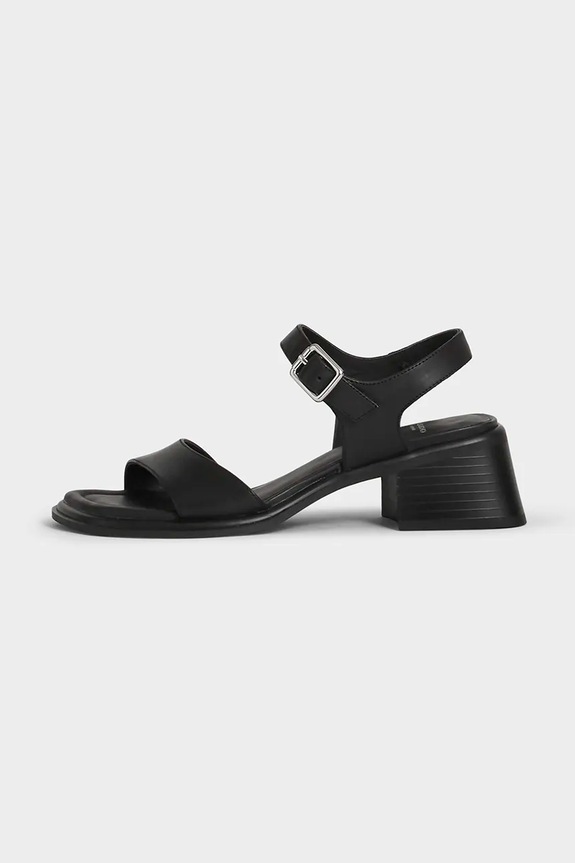 Vagabond Shoemakers sandały skórzane INES słupek czarny 5911.001.20