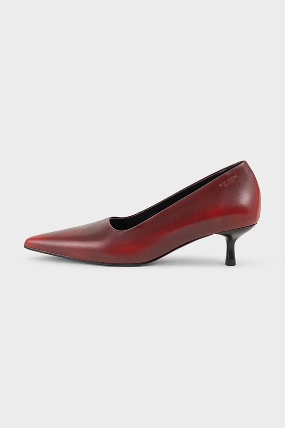 Kožené lodičky Vagabond Shoemakers LYKKE usňová koža červená 5714.018.47