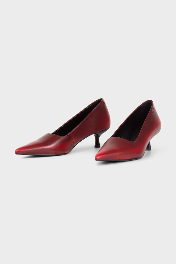 Kožené lodičky Vagabond Shoemakers LYKKE 5714.018.47 červená SS25