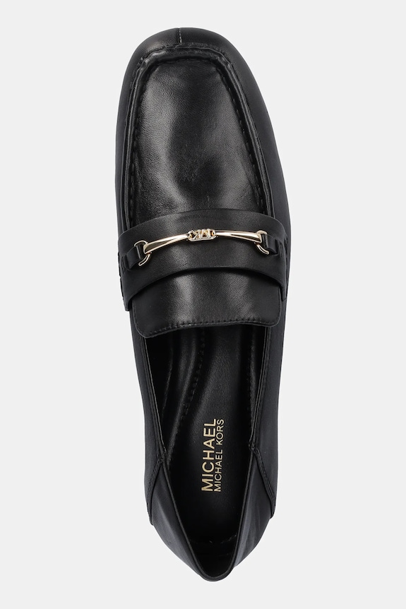 Kožne mokasinke MICHAEL Michael Kors Lena crna 40R5LEFP1L.001