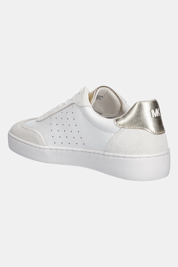 Încălțăminte MICHAEL Michael Kors sneakers din piele Scotty 43F4SCFS2L.795 alb