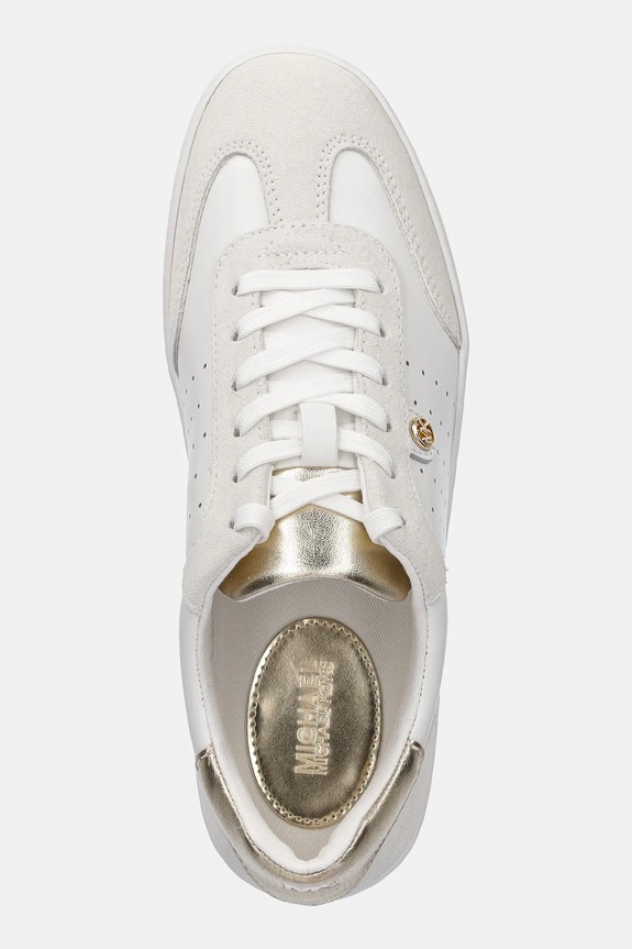MICHAEL Michael Kors sneakers din piele Scotty alb 43F4SCFS2L.795