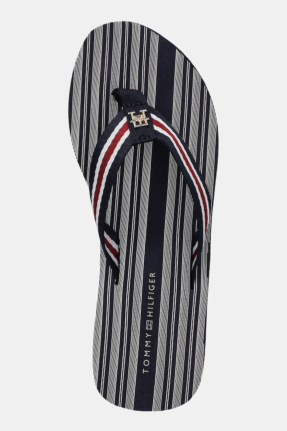 Tommy Hilfiger șlapi IM PLATFORM BEACH SANDAL bleumarin FW0FW08371