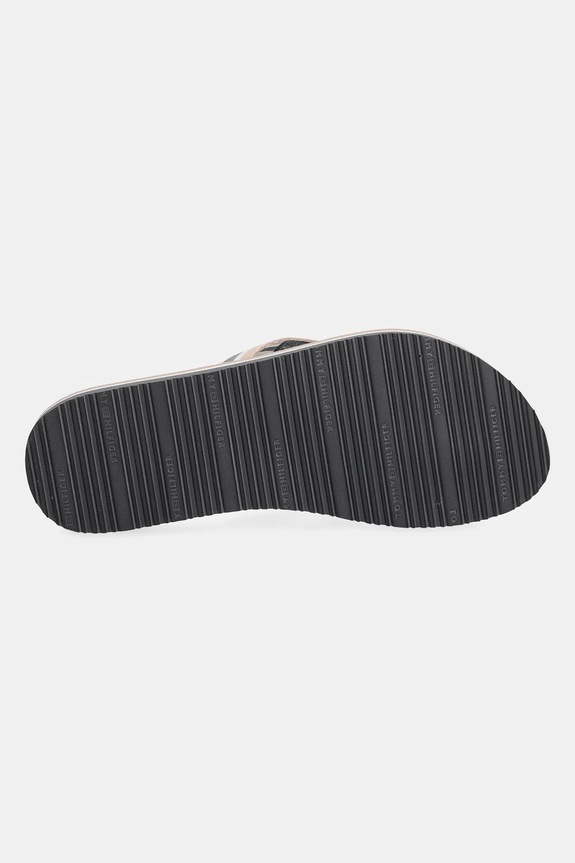 Žabky Tommy Hilfiger IM TH PRINT BEACH SANDAL FW0FW08370 béžová