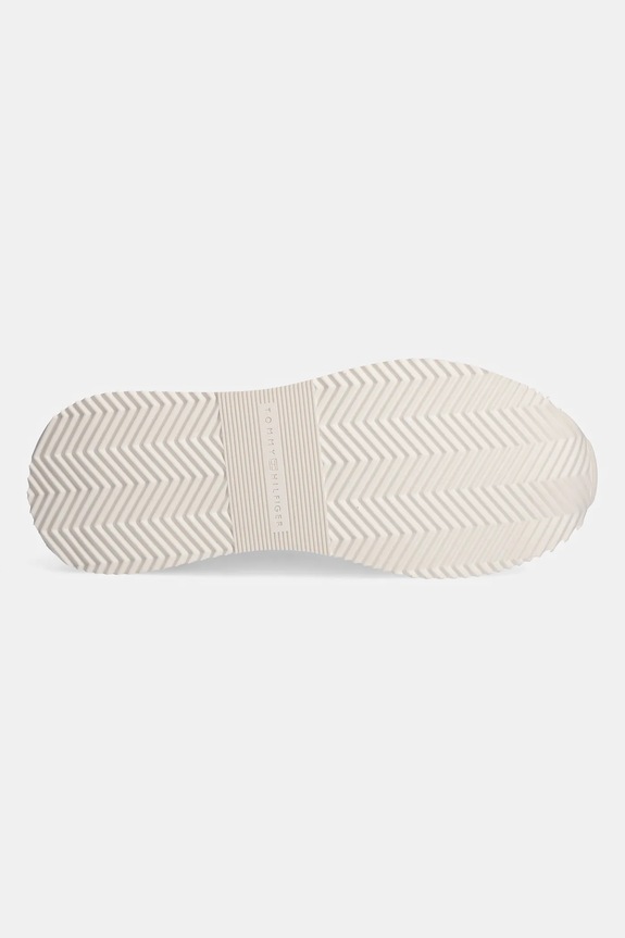 Tommy Hilfiger sneakers LUX MONOGRAM RUNNER FW0FW08387 alb