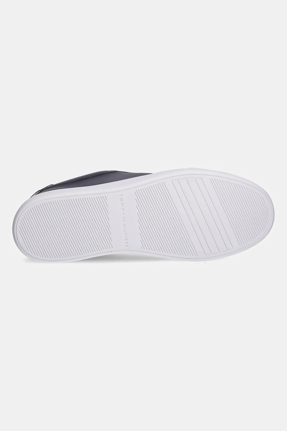 Tommy Hilfiger sneakers din piele ESSENTIAL COURT SNEAKER FW0FW08320 bleumarin