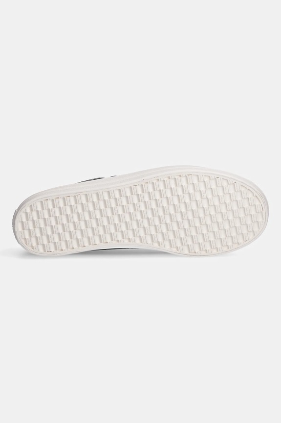 Δερμάτινα sneakers Tommy Hilfiger VULC LEATHER SNEAKER MONOGRAM FW0FW08331 μαύρο