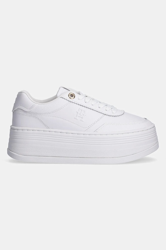 Tommy Hilfiger sportcipő PLATFORM LUX COURT SNEAKER FW0FW08379 fehér SS25