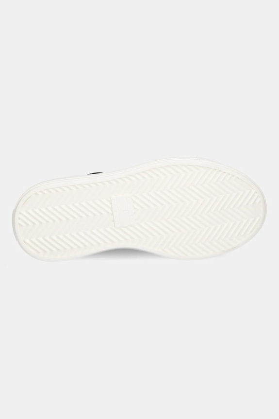Tommy Jeans bőr tornacipő TJW FOXING VULC LC LEATHER EN0EN02714 fekete