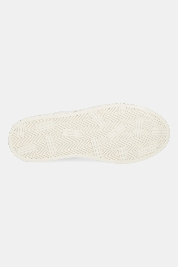 Tommy Jeans sneakersy skórzane TJW LOGO SNEAKER ESS EN0EN02703 biały