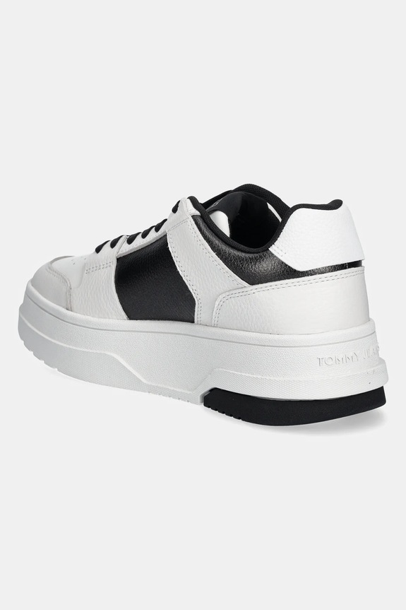 Obuwie Tommy Jeans sneakersy THE BROOKLYN FLATFORM EN0EN02702 czarny