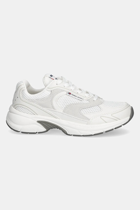 Sneakers boty Tommy Jeans THE CONEY EN0EN02674 bílá SS25