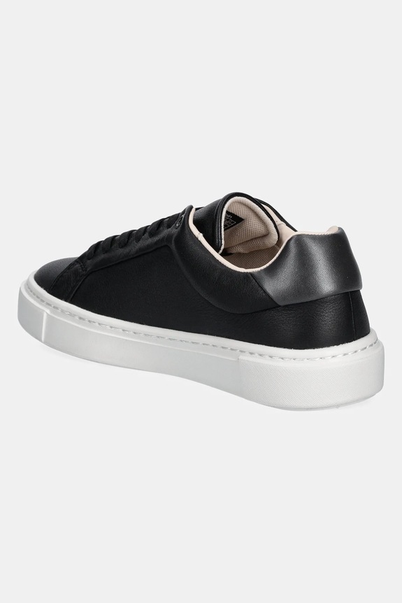 Obuwie Calvin Klein sneakersy skórzane CUPSOLE LACE UP W/ML - LTH HW0HW02288 czarny