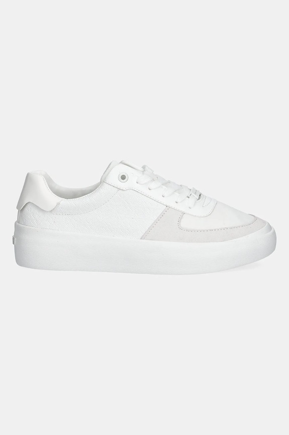 Calvin Klein sneakersy VULC LACE UP - MONO HW0HW02293 biały SS25