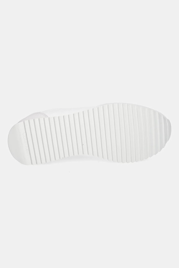 Calvin Klein sneakers RUNNER LACE UP - MONO MIX HW0HW02294 alb