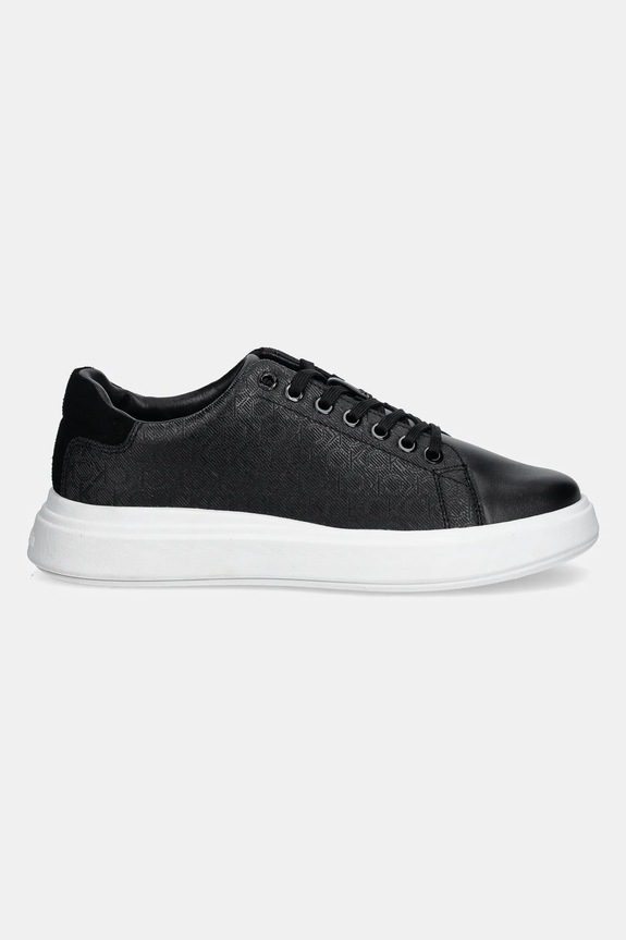 Sneakers Calvin Klein CUPSOLE LACE UP MONO HW0HW02445 μαύρο SS25