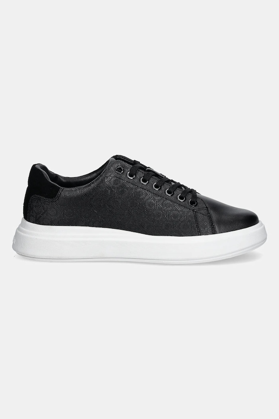 Sneakers Calvin Klein CUPSOLE LACE UP MONO HW0HW02445 μαύρο SS25