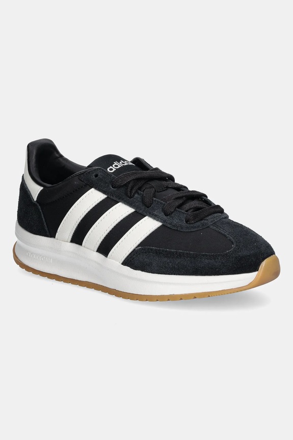 Sneakers boty adidas Run 70S 2.0 semišová kůže černá IH8595