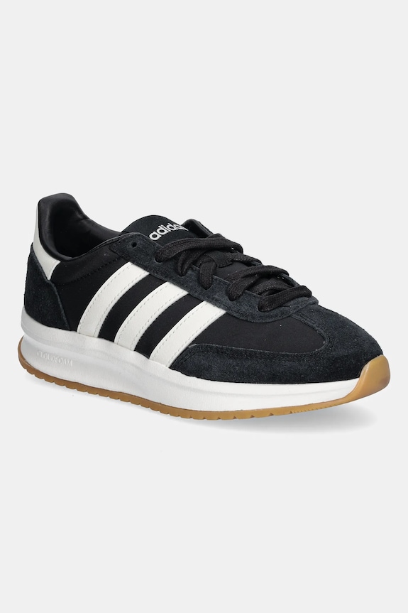 Sneakers boty adidas Run 70S 2.0 semišová kůže černá IH8595