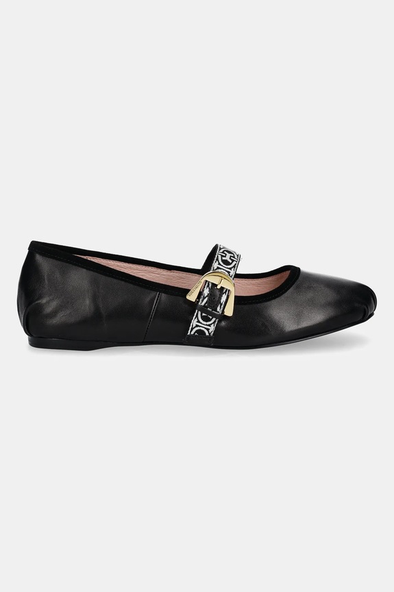 Coccinelle ballerine in pelle E4.S15.19.01.01.847 nero SS25