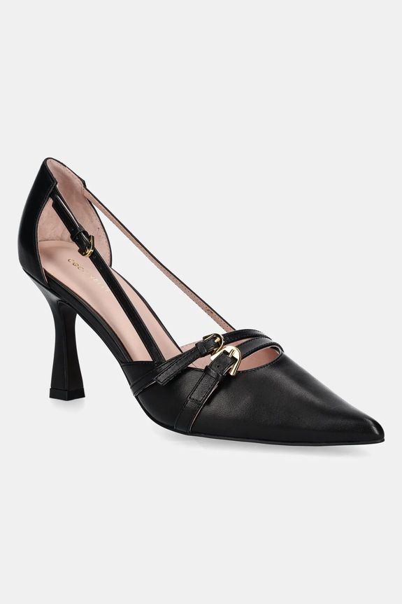 Γόβες Coccinelle στιλέτο μαύρο E4.SRF.13.01.01.001