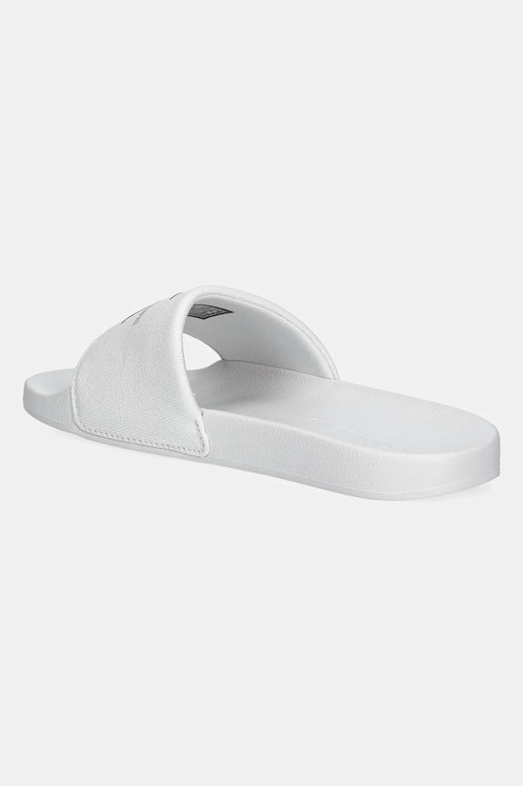 Boty Pantofle Calvin Klein Jeans SLIDE MONOGRAM WMNS YW0YW01835 bílá