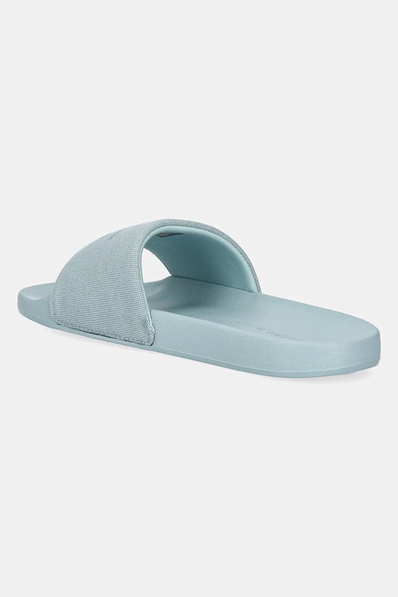 Obuwie Calvin Klein Jeans klapki SLIDE MONOGRAM WMNS YW0YW01835 niebieski