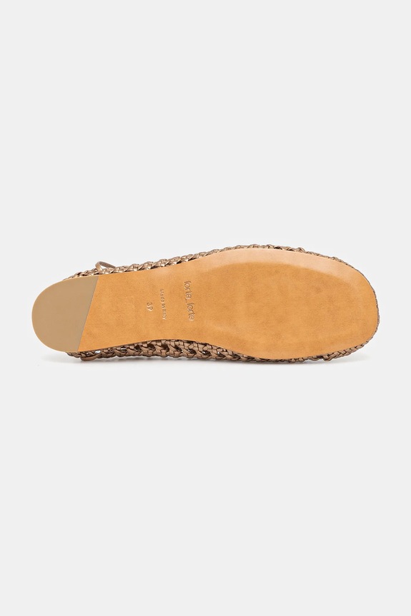 Usnjene balerinke Forte Forte 13691.F47A.3068 zlata