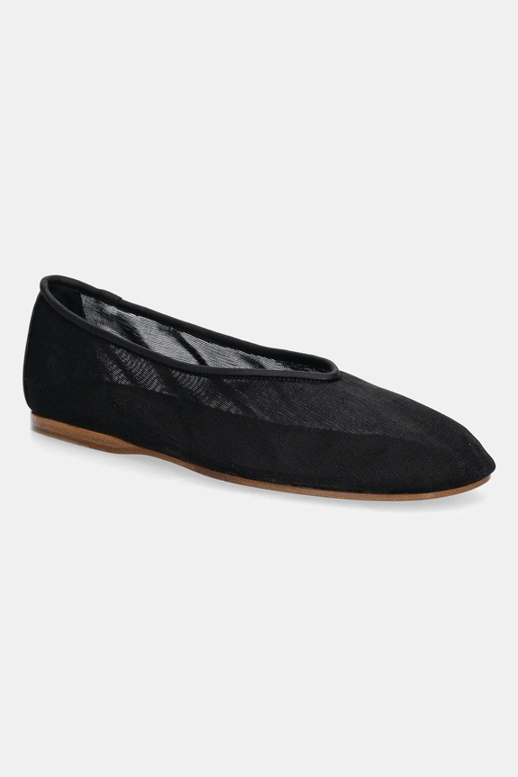 Forte Forte ballerine pelle fiore nero 13712.F47A.8009
