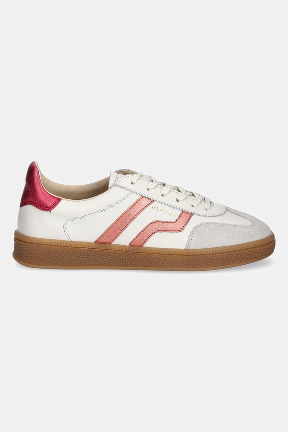 Δερμάτινα sneakers Gant Cuzima 30531952.G268 μπεζ SS25