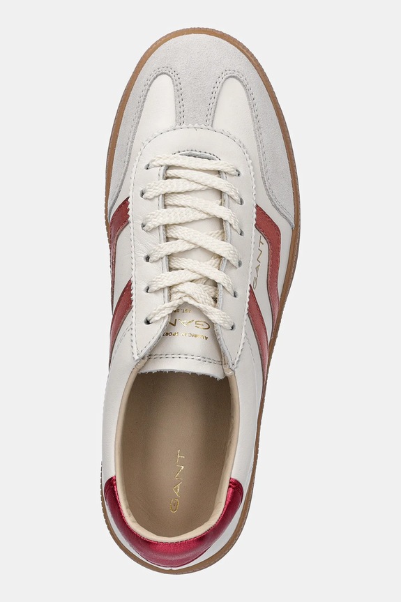 Δερμάτινα sneakers Gant Cuzima μπεζ 30531952.G268