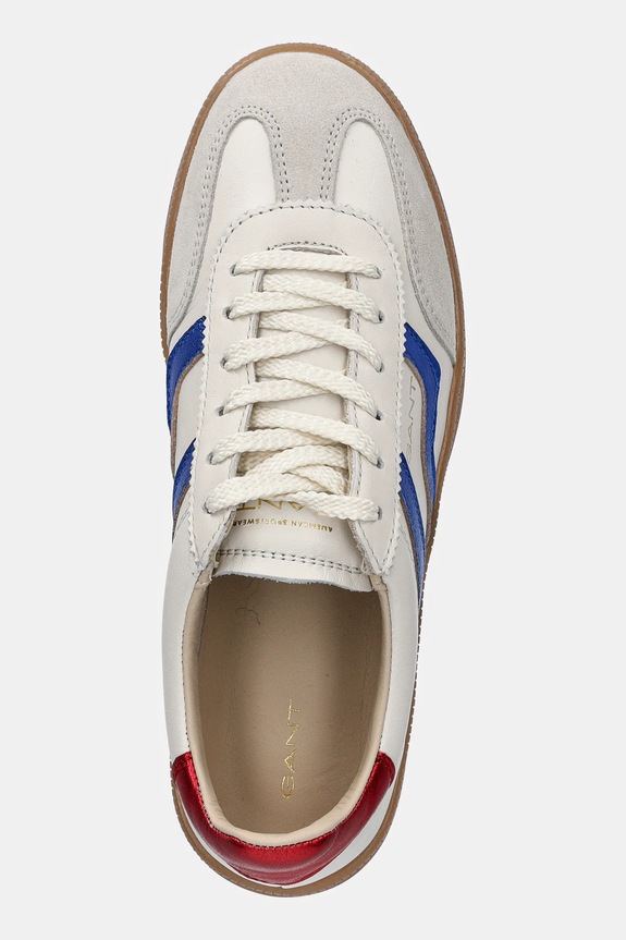 Δερμάτινα sneakers Gant Cuzima μπεζ 30531952.G319