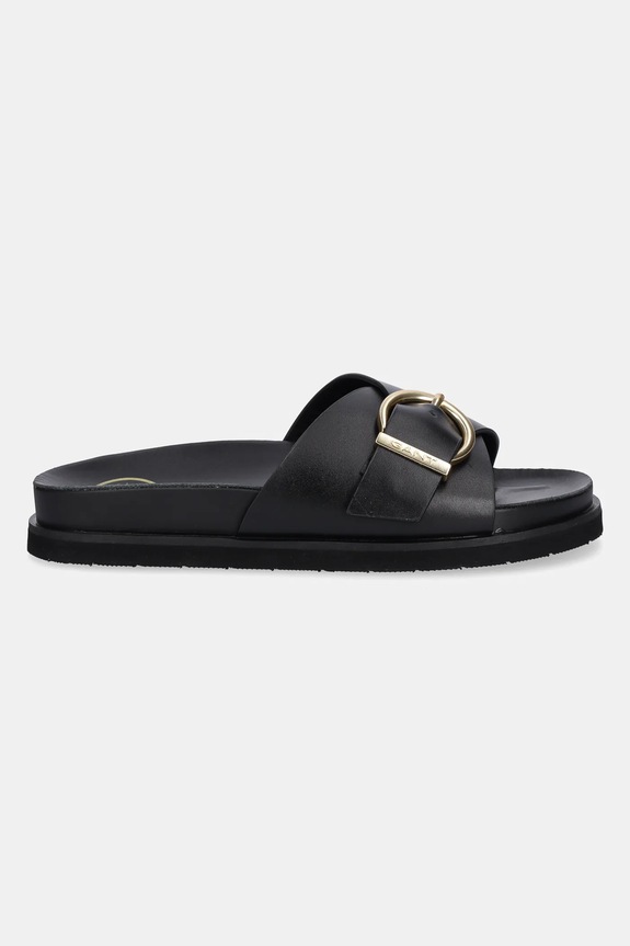 Kožené šľapky Gant Mardale 30501935.G00 čierna SS25