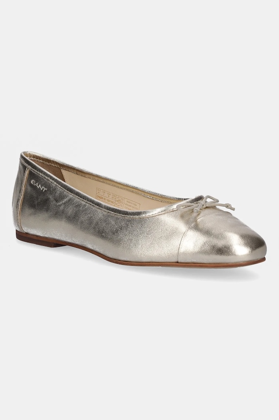 Gant bőr balerina cipő Chadii arany 30511857.G26