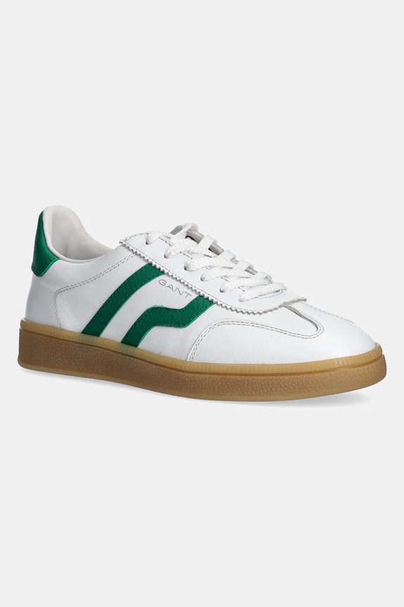 Gant sneakersy skórzane Cuzima płaska biały 30534810.G908