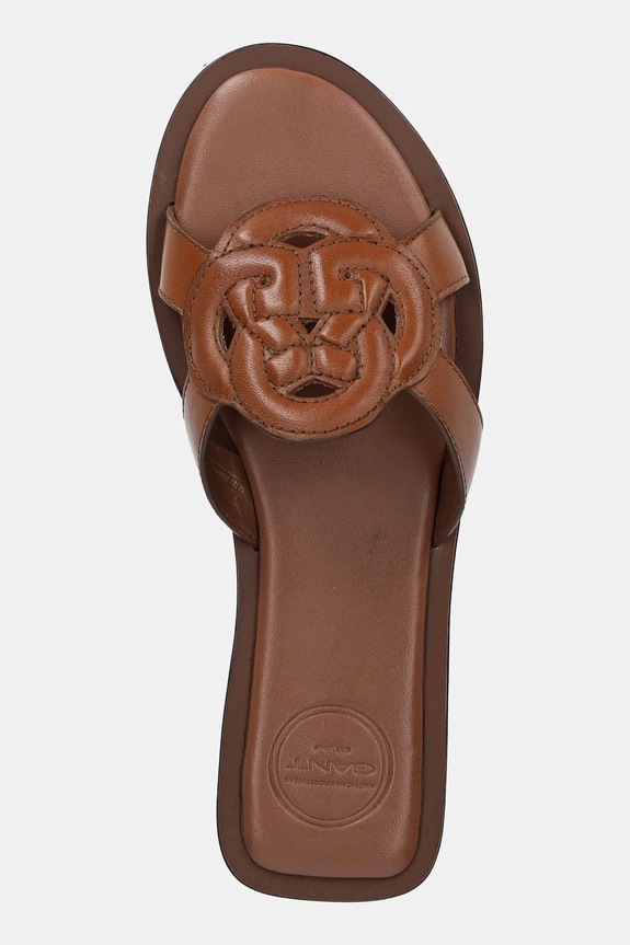 Gant bőr papucs Sunlaz barna 30561911.G45