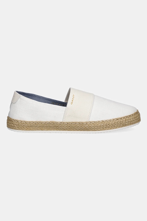 Gant espadrillas Raffiaville 30568943.G29 bianco SS25